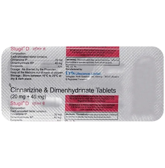 stugil d tablet 6's